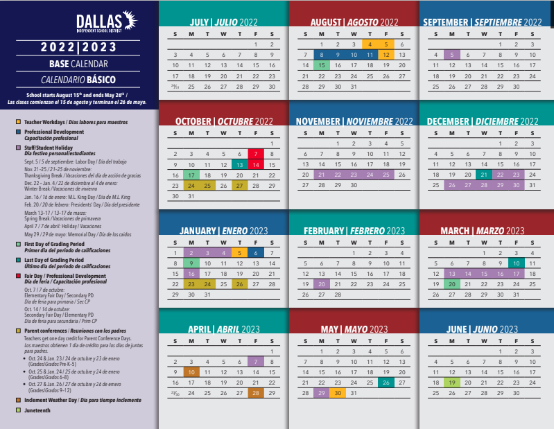 2022-2023 Base Calendar